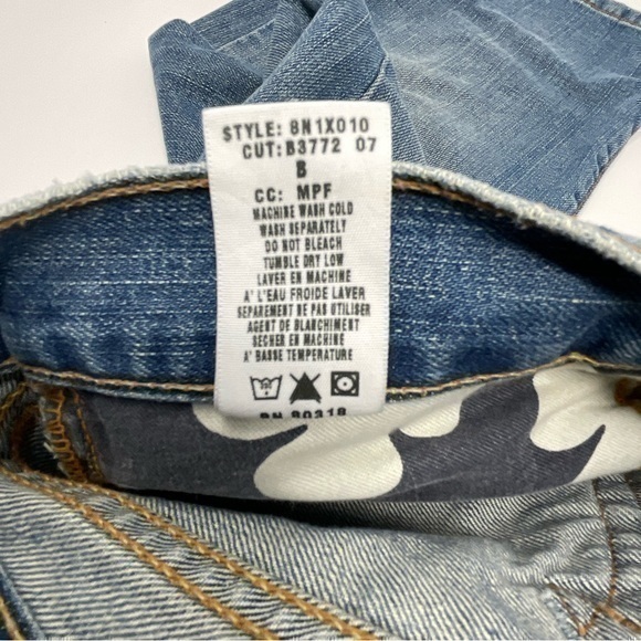 Lucky Brand Rocker‎ Carly Crop Size 8/29 F24 - Picture 9 of 12